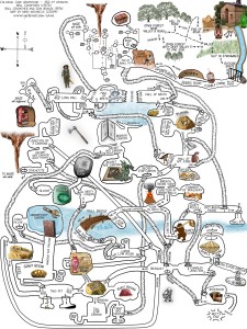 Colossal Cave Adventure Map